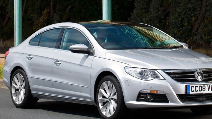 2009 Volkswagen Passat CC GT Front Side Pose In Silver